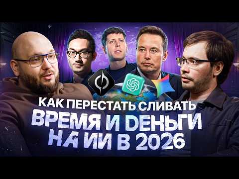 Обложка видео «Как перестать сливать время и деньги на ИИ в 2026 году»